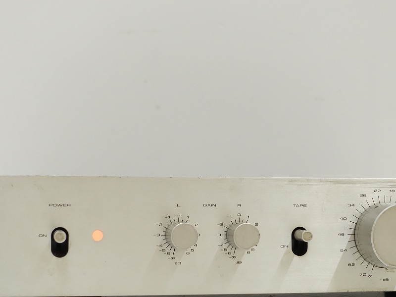 C-21 パイオニア : シルバー ステレオプリアンプ PIONEER パイオニアC