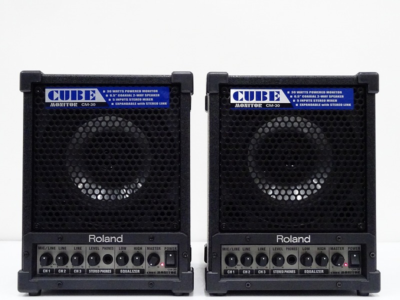 Roland cube monitor CM-30 ローランド キューブモニター