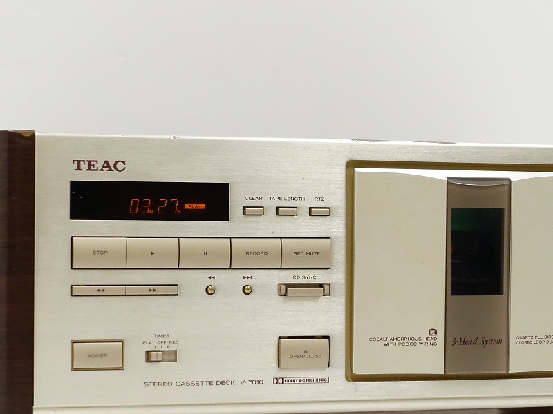 動作品TEAC カセットデッキ v-7010 - その他