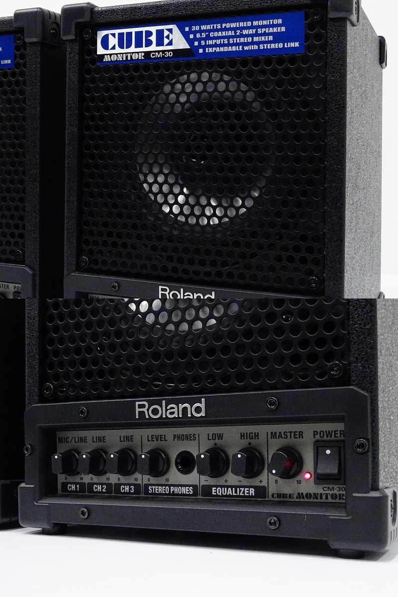 □□【美品】Roland CM-30 Cube Monitor ミキシングモニタースピーカー 2台 モニターアンプ ローランド□□018048004□□  商品细节 | Yahoo! JAPAN Auction | One Map by FROM JAPAN