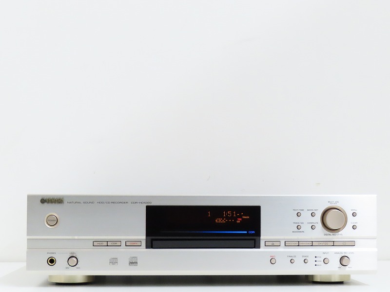 Yahoo!オークション YAMAHA CDRHD1000 HDD/CDレコーダー ヤマハ 01...