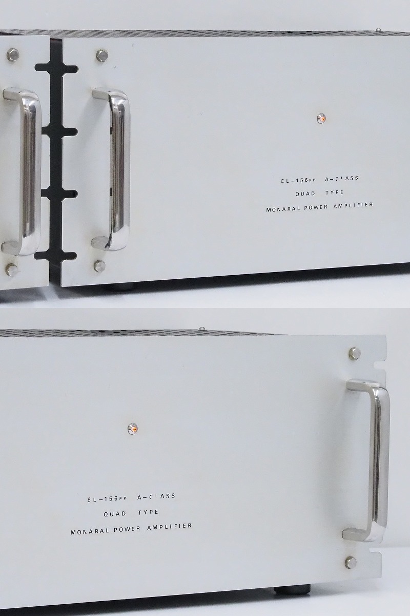 □□LUX 9A68/4610/OY36-8K ラックストランス搭載 TELEFUNKEN EL156 真空管  モノラルパワーアンプペア□□017714032J-2□□－日本代購代Bid第一推介「Funbid」