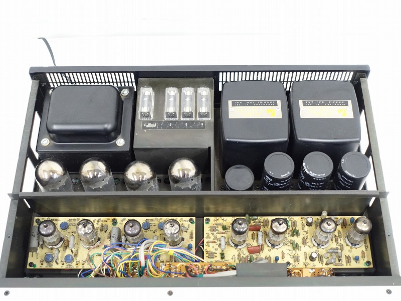 □LUXMAN LX38 真空管 プリメインアンプ LX-38 ウッドケース付