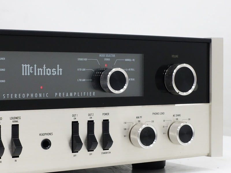 ■□McIntosh C22 プリアンプ マッキントッシュ 正規品 元箱付□■017741002m□■