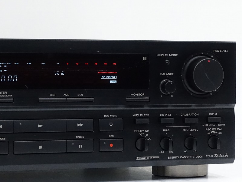 △▽SONY TC-K222ESA カセットデッキ ソニー△▽017084002J△▽