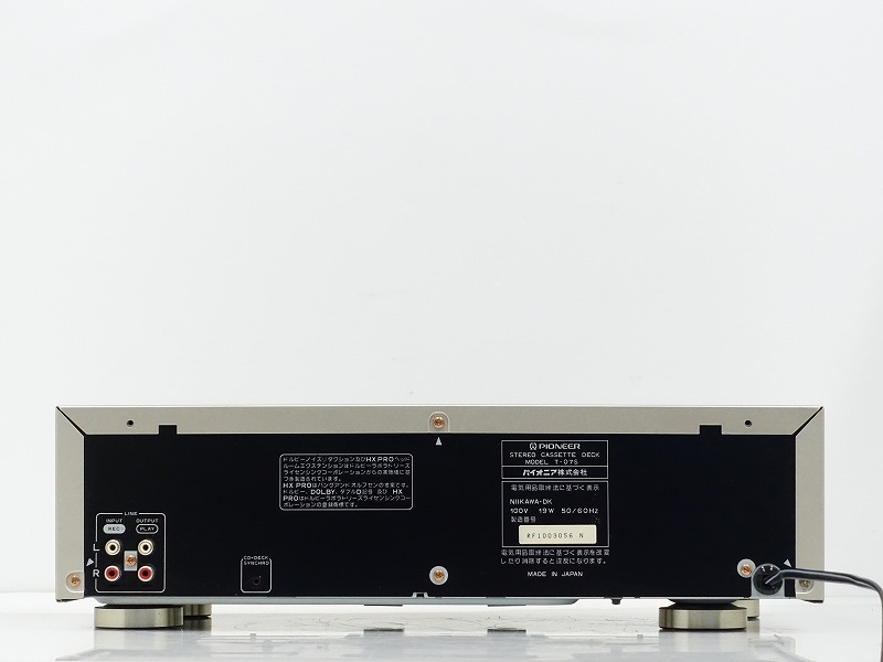 PIONEER パイオニア T-07 カセットデッキ