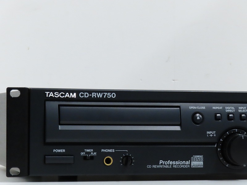 TASCAM CDレコーダー 業務用 CDRW-750 TASCAM CD-RW750☆タスカム CD