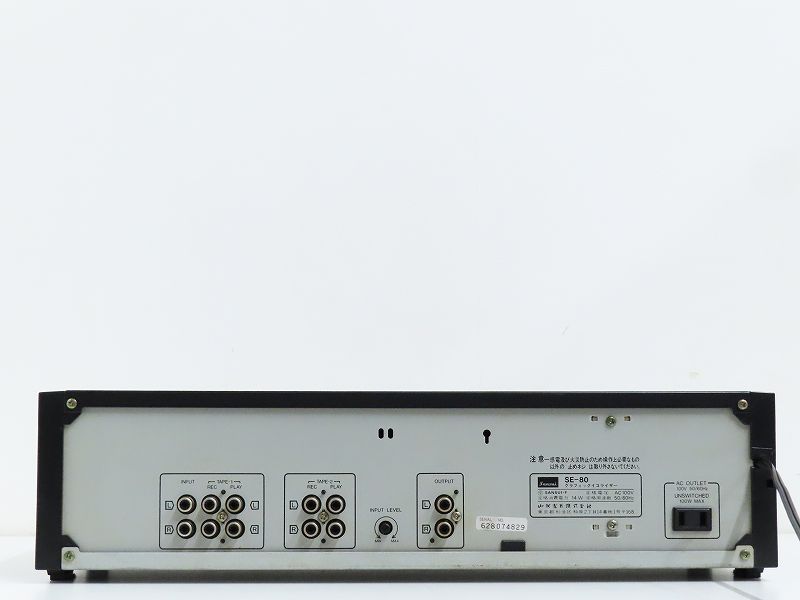 □□SANSUI SE-80 グラフィックイコライザー サンスイ□□017948004J□□－日本代購代Bid第一推介「Funbid」