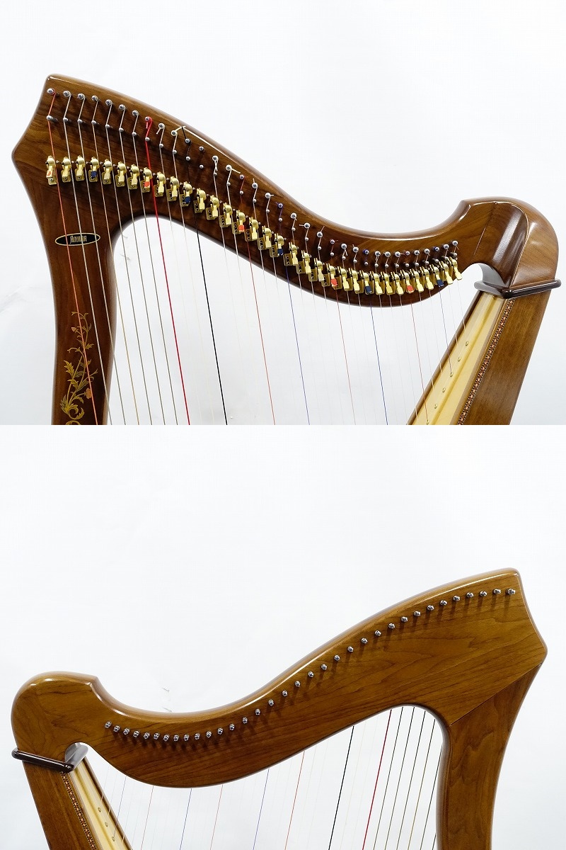 代購代標第一品牌－樂淘letao－♪♪AOYAMA 34S アイリッシュハープ ノンペダルハープ 青山ハープ カバー付♪♪016699002Wm♪♪