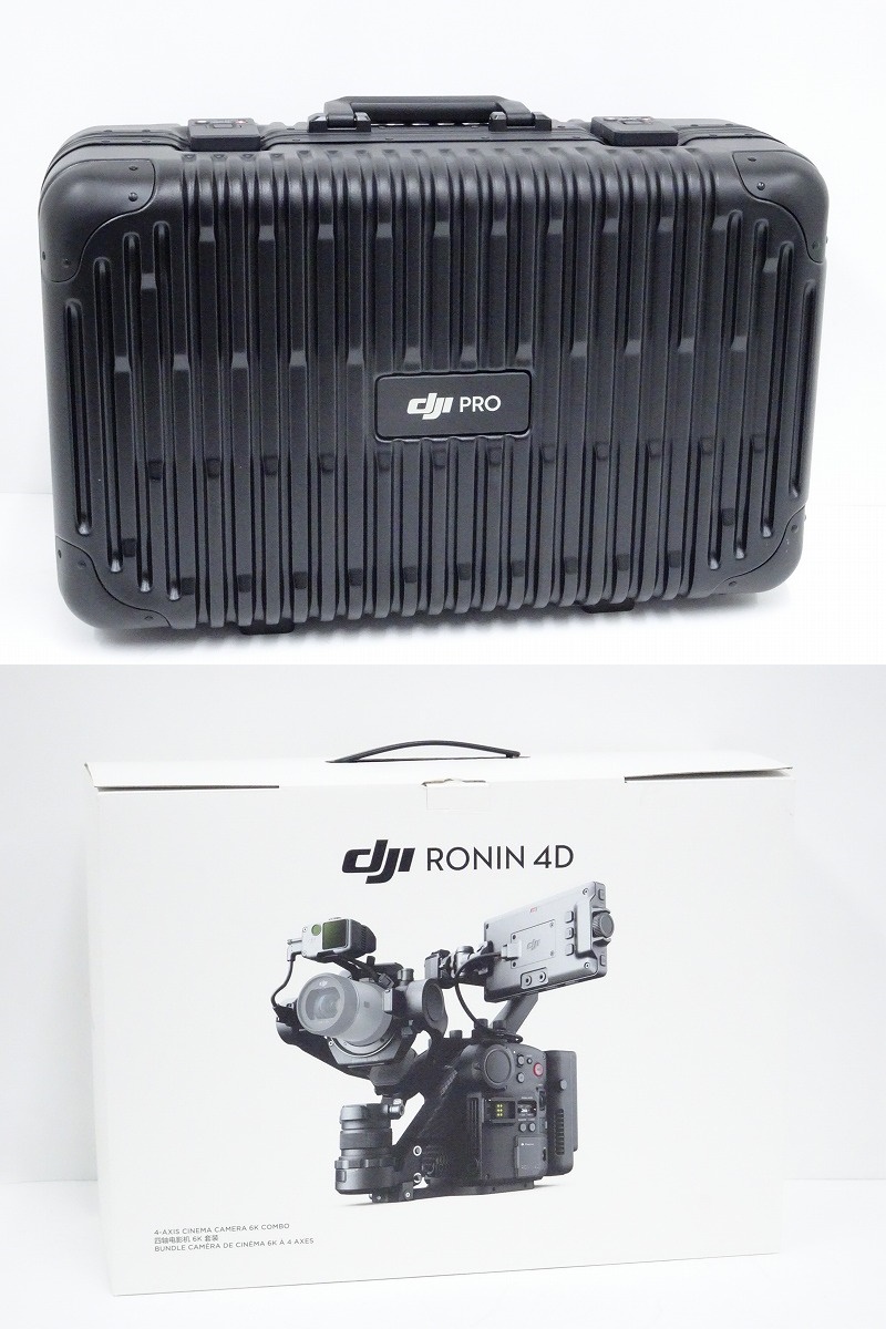 ○○【良品】DJI Ronin 4D 6K 4軸シネマカメラ ケース付○○018953018m