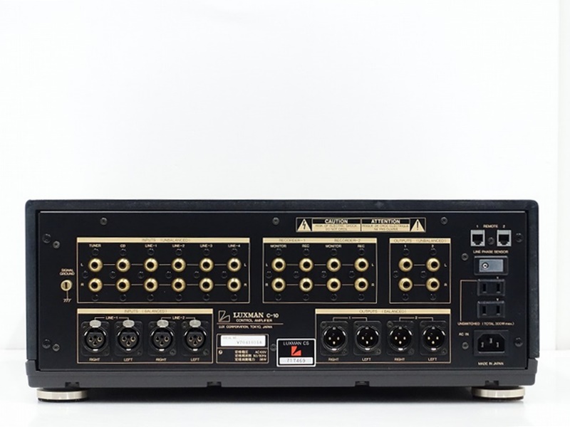 □□LUXMAN C-10 プリアンプC10 ラックスマン□□018525002J□□-–日本