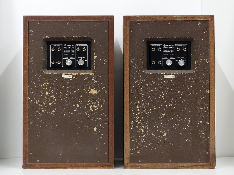 HITACHI LO-D HS-500 スピーカーペア 希少HITACHI LO-D HS-500