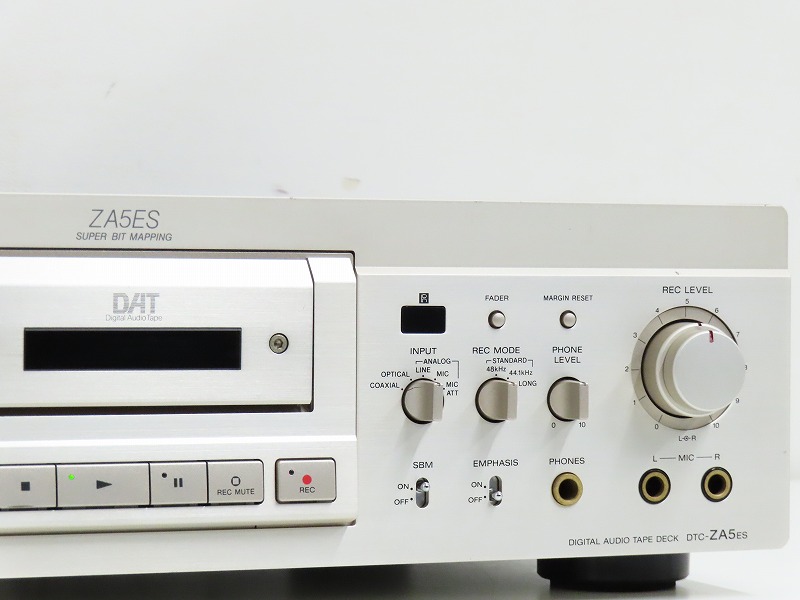 SONY ソニー DTC-77ES DAT デッキ 通電のみ確認 動作未確認 現状品