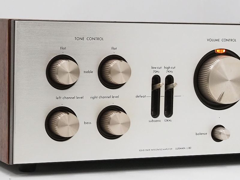 〚美品〛✦LUXMAN プリメインアンプ L-80✦ LUXMAN L-80 プリメインアンプ 美品〛✦LUXMAN プリメインアンプ L-80