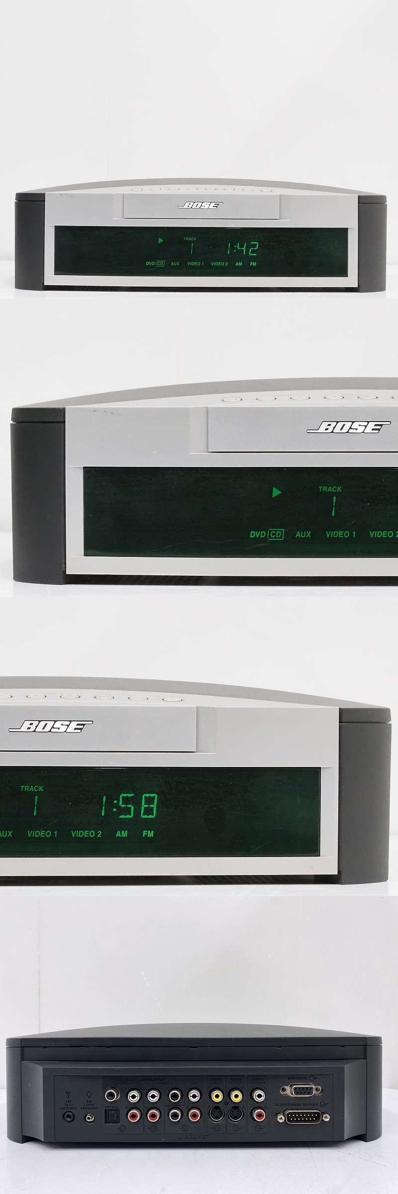 BOSEホームシアターDVD AUX BOSE ボーズ ホームシアターシステム Acoustimass 15 スピーカー