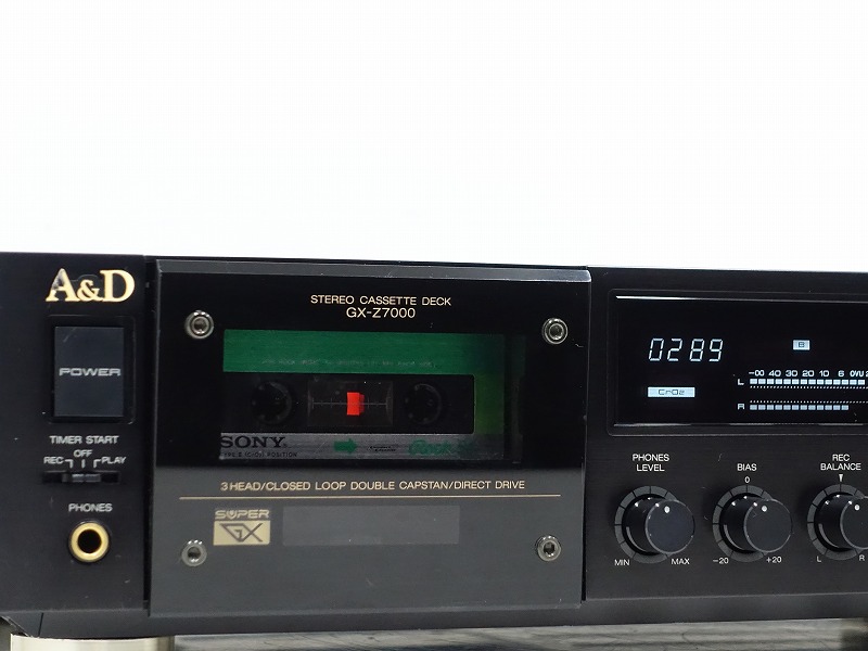 A&D GX-Z7000 cassette deck *#018524006J*#: Real Yahoo auction salling