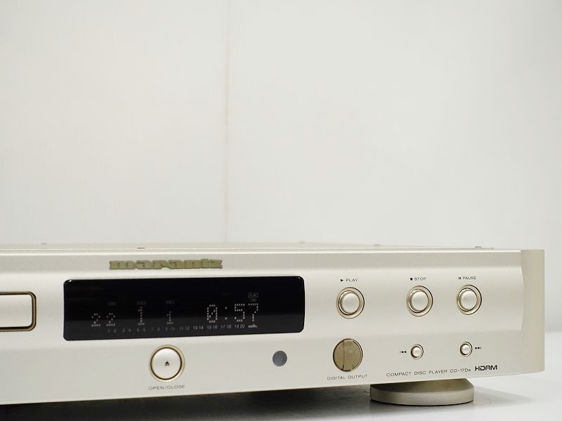 marantz CD-17Da CDプレーヤー CD-17DAF マランツ 019461002J(マランツ)｜売買されたオークション情報、yahooの商品情報をアーカイブ公開  - オークファン - CDデッキ（kinderinstitute.com）