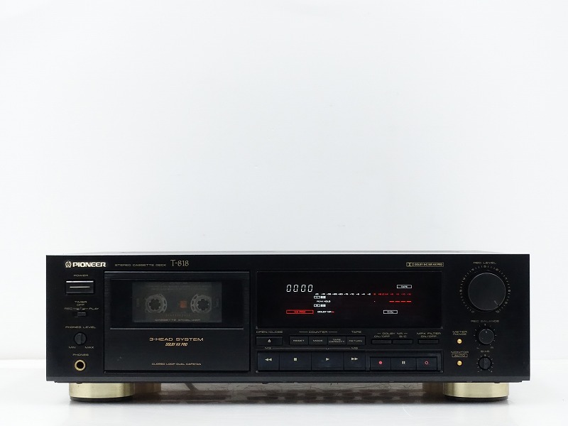 Pioneer T-818 cassette deck Pioneer *#019033005J*#: Real Yahoo