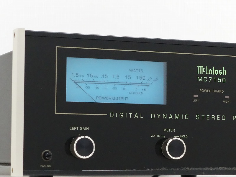 マッキントッシュmc7150/McIntosh mc7150/パワーアンプ /エレクトリ