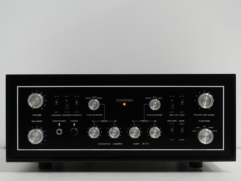 ジャンク品【SANSUI】サンスイ AU-111 真空管プリメインアンプ ジャンク品【SANSUI】サンスイ AU-111 真空管プリメインアンプ
