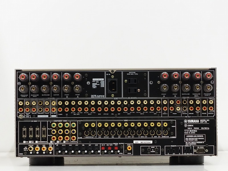 □□YAMAHA DSP-Z9 AVアンプヤマハ□□020304001J□□-–日本Yahoo!拍賣