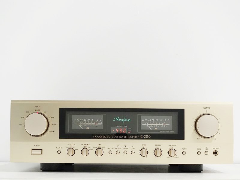 □□【美品】Accuphase E-280 プリメインアンプアキュフェーズ 保証/元箱付□□020288001m□□-–日本Yahoo!拍賣｜MYDAY代標代購網、海外購物第一站