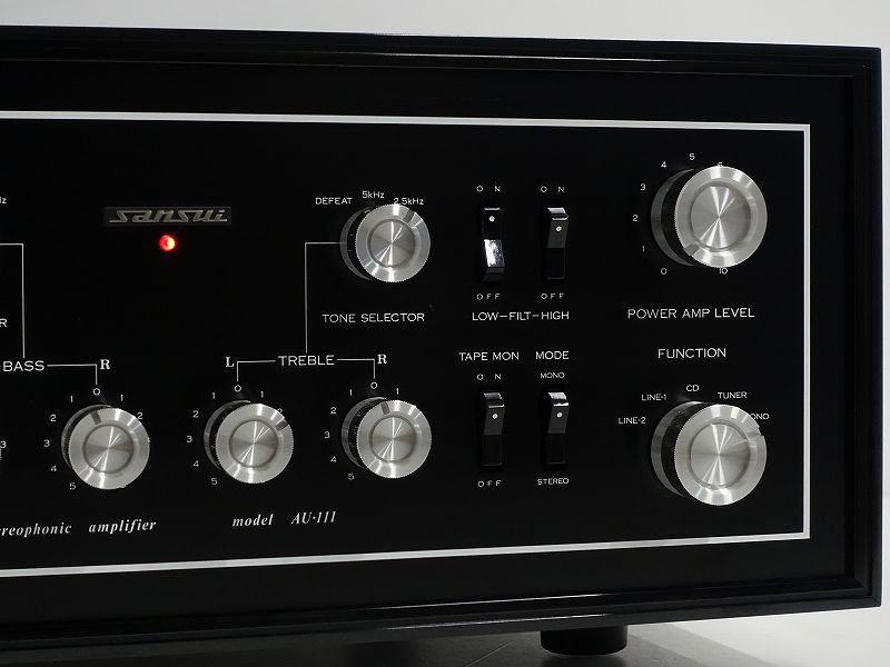 □□SANSUI AU-111 Vintage 1999 真空管プリメインアンプサンスイ