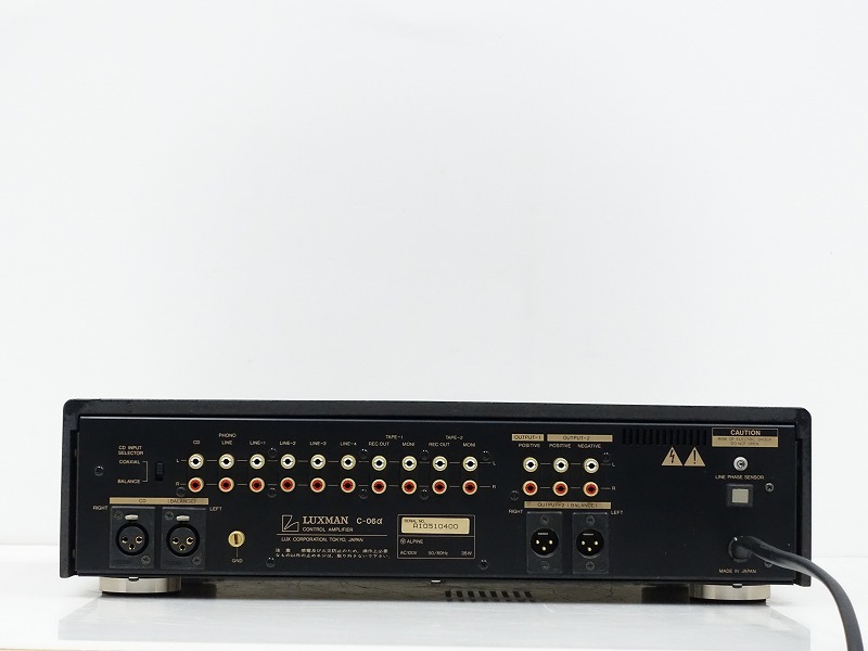 LUXMAN C-06α プリアンプ C06α ラックスマン 016693001(LUXMAN)｜売買されたオークション情報、yahooの商品情報をアーカイブ公開  - オークファン アンプ