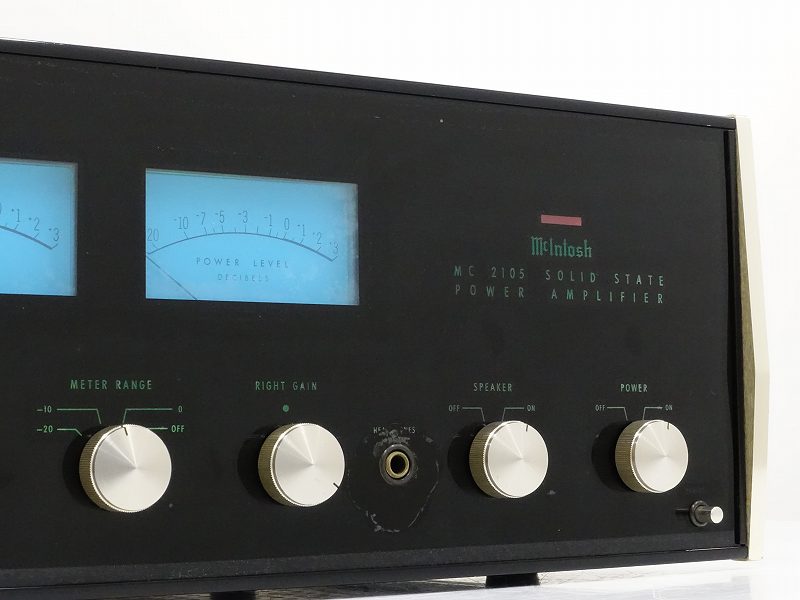 □□McIntosh MC2105 パワーアンプマッキントッシュ□□019413002
