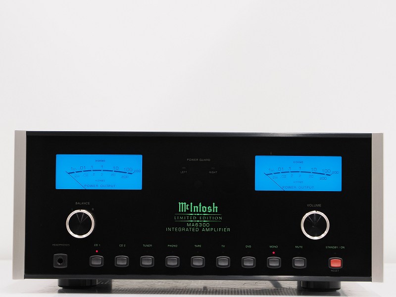 □□McIntosh MA6300 LIMITED EDITION プリメインアンプ国内200台限定