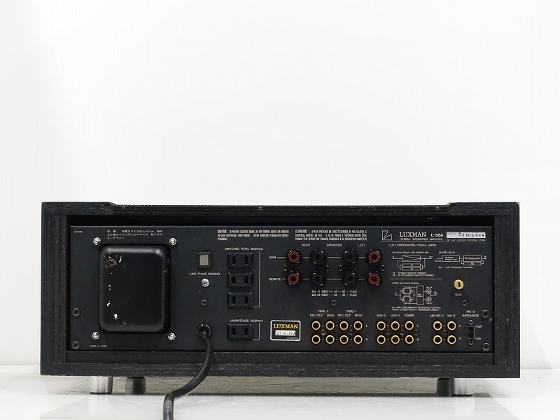 △▽LUXMAN L-68A プリメインアンプL68A ラックスマン △▽019440002J△▽-–日本Yahoo!拍賣｜MYDAY代標代購網、海外購物第一站