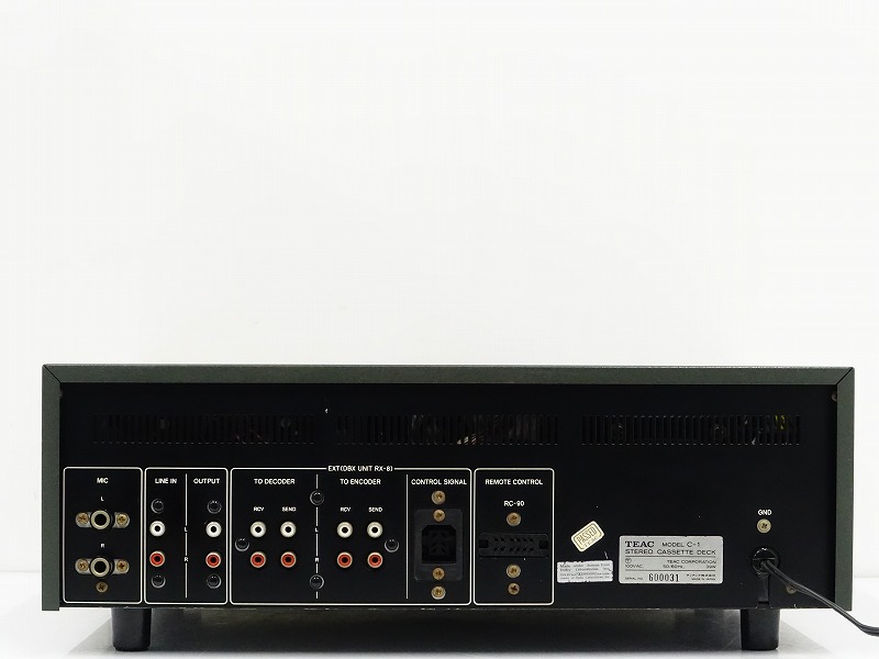 カセットデッキリモコンRCー90