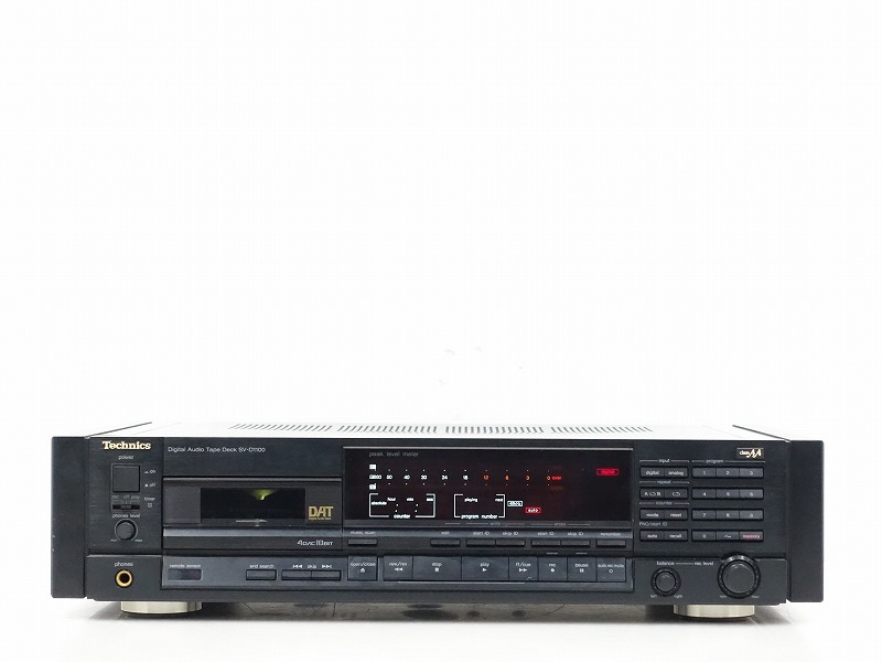 □□Technics SV-D1100 DATデッキ TDK/maxell テープ4本付 テクニクス □□015785013J□□－日本代購代Bid第一推介「Funbid」