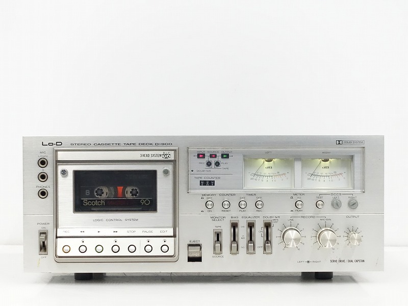 日本代購代標第一品牌【樂淘letao】- Lo-D D-900 カセットデッキ ローディー 025621003J