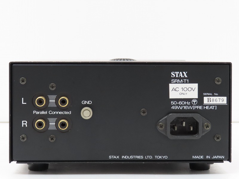 □□STAX SRM-T1/SR-Λ エレクトロスタテック型 イヤースピーカー 真空管 ヘッドフォンアンプ スタックス□□025718011□□｜代購幫