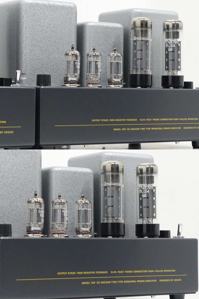 □□【未使用】UESUGI TAP-32 真空管モノラルパワーアンプペアウエスギ