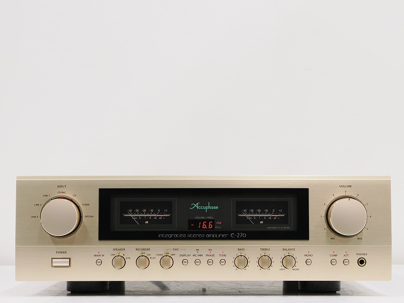 Accuphase E-270 프리메인안프아큐페즈원상부 025117017 m :: - 비드바이코리아 - 해외 전문 경매대행 선두주자 -  BIDBUY