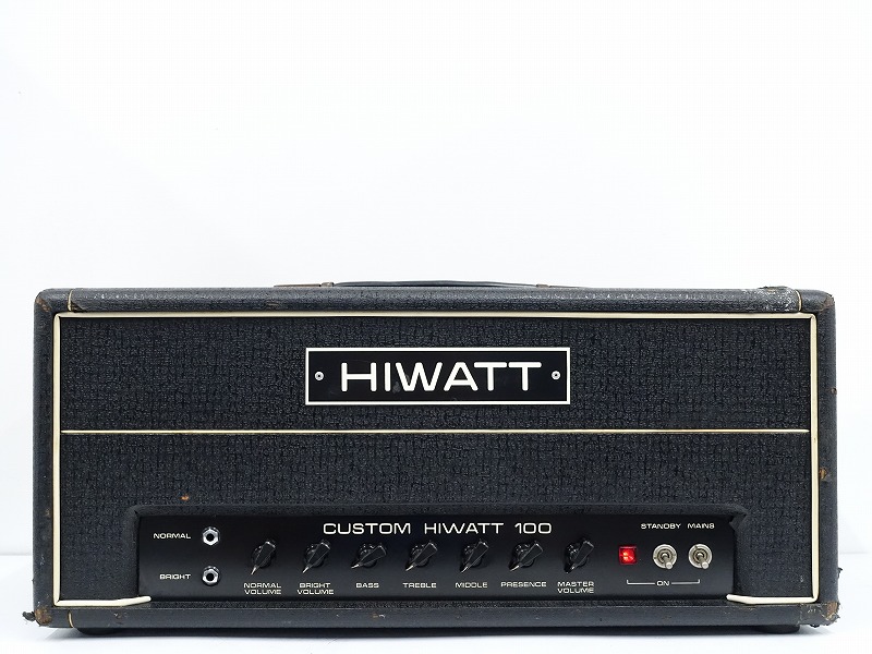 ♪♪HIWATT CUSTOM 100 DR103 ギターアンプ 真空管 ヘッド ハイワット(SE4122 キャビネット  同時出品中♪♪025639001J♪♪－日本代購代Bid第一推介「Funbid」