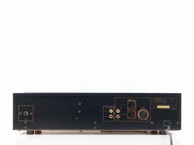 KENWOOD ステレオチューナーなどセット KENWOOD L-03T ケンウッド FM専用 ステレオチューナー チューナー