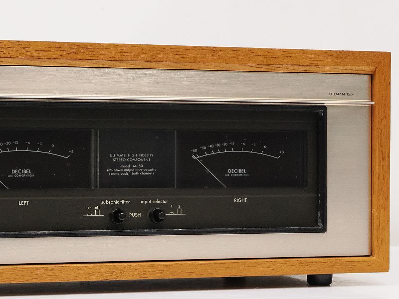 □□LUXMAN M-150 パワーアンプ M150 ラックスマン□□025072013J