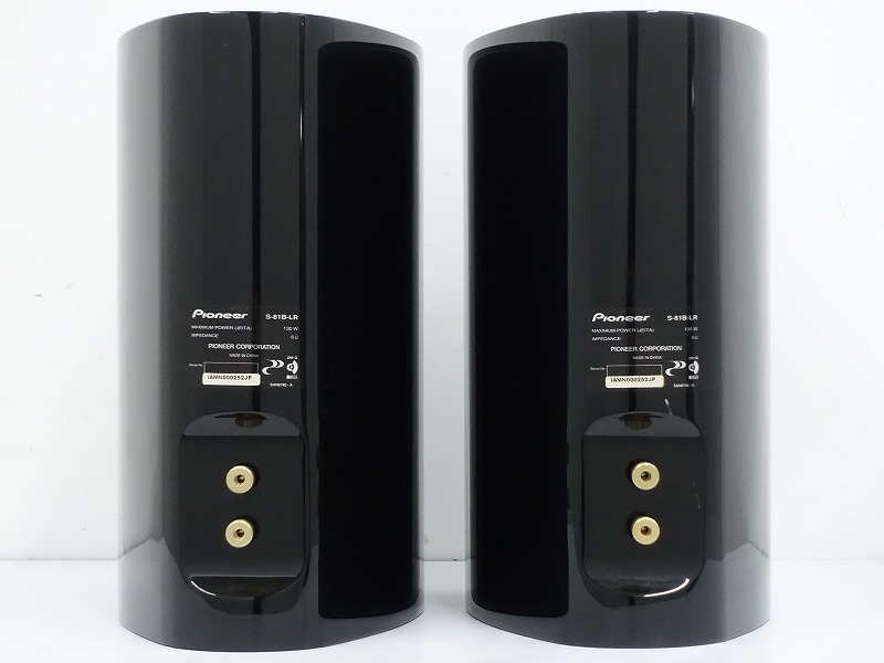 △▽Pioneer S-81B-LR スピーカーペア スタンド付 パイオニア