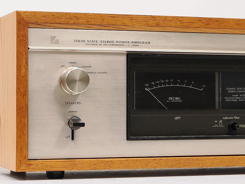□□LUXMAN M-150 パワーアンプ M150 ラックスマン□□025072013J