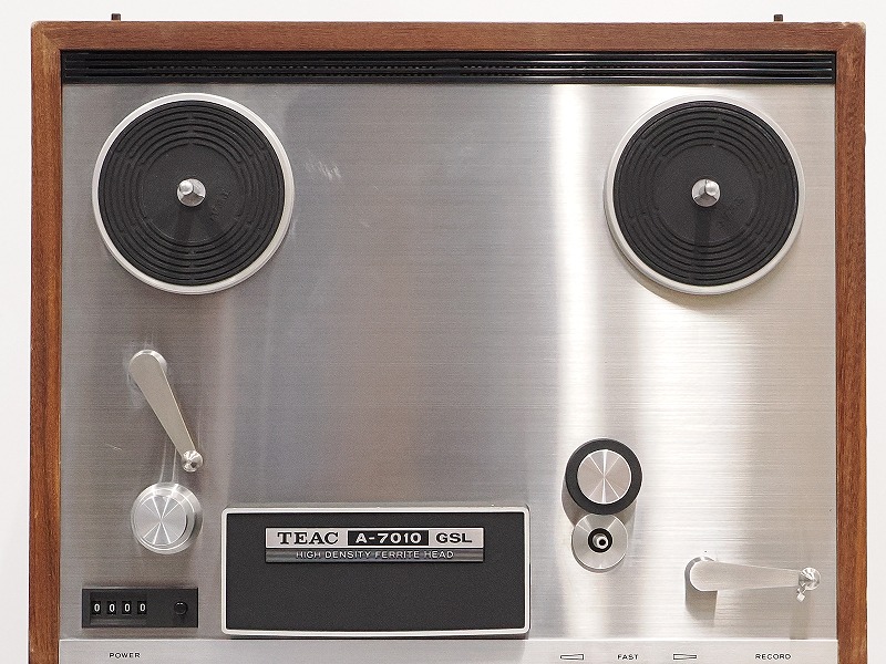 □□TEAC A-7010GSL オープンリールデッキ ダストカバー付 ティアック