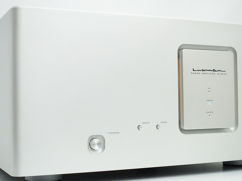 □□LUXMAN M-800A パワーアンプ M800A ラックスマン 元箱付(C-800f プリアンプ  同時出品中□□013567002Wm□□-クーポン・セール