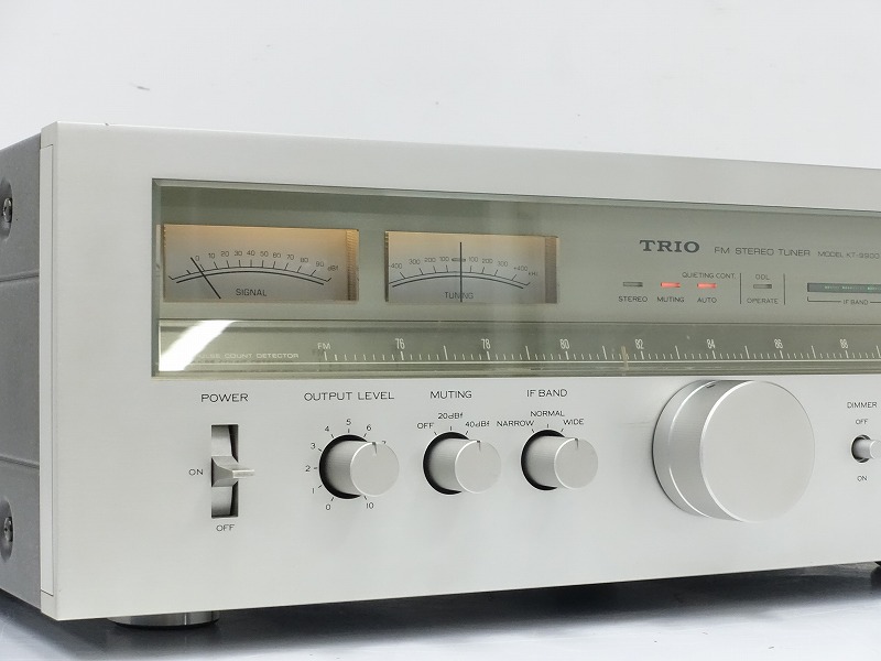 TRIO KT-9900 トリオ FMチューナー Yahoo!オークション - FM専用
