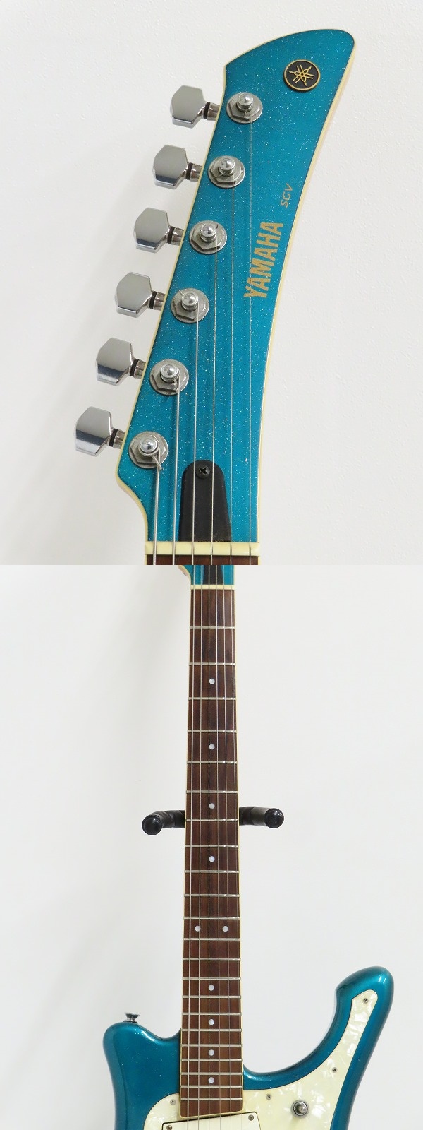Blue Yamaha | Sparkle SGV-800 Guitar Music Samurai Flying Electric