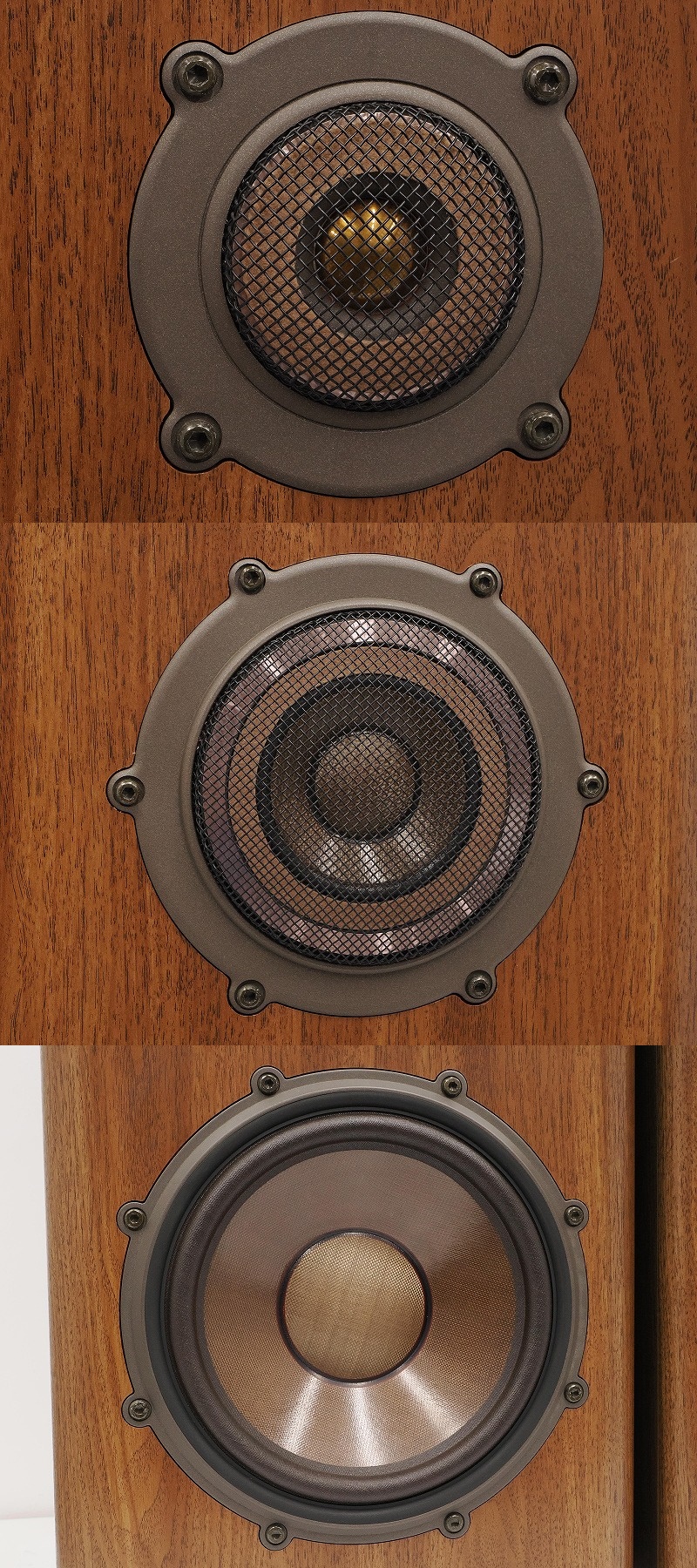 DIATONE DS-700Zペア 改造動作品 スタンドつき