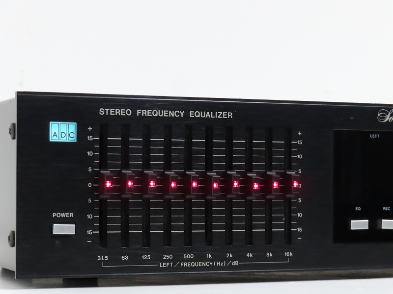 オーディオ機器 D-1 オーディオ機器 グラフィックイコライザー グADC SS-10