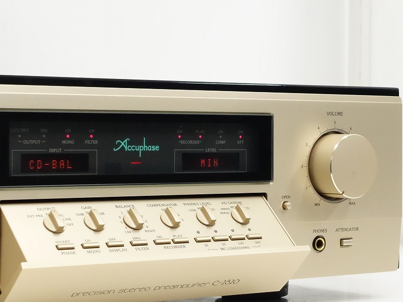 □□【美品】Accuphase C-2820 プリアンプ アキュフェーズ(AD-2820 フォノイコライザーユニット  同時出品中□□025672005□□|跨買 TOKUKAI - 日本Y拍代標首選，日本代標