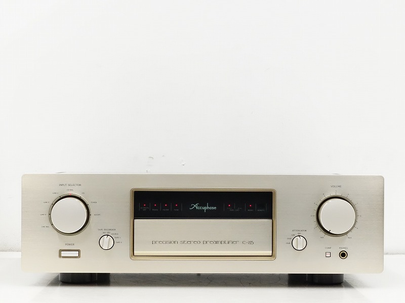 □□Accuphase C-275 プリアンプアキュフェーズ(AD-275 フォノイコライザーユニット同時出品中□□026149001J□□ -–日本Yahoo!拍賣｜MYDAY代標代購網、海外購物第一站